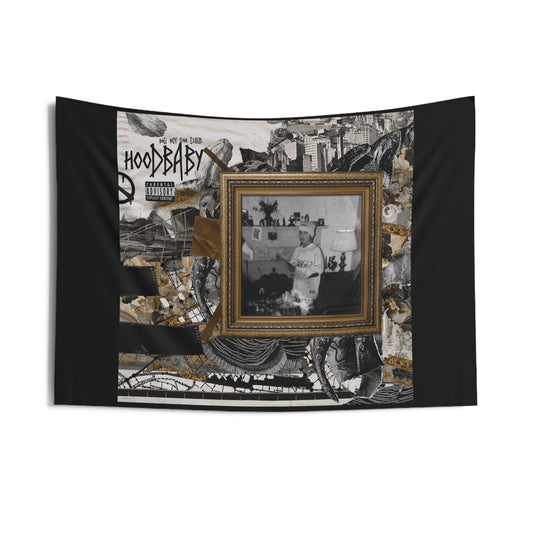 HoodBaby Wall Tapestry w/ Cover Art